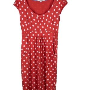 Boden Margot Jersey Polka Dot Dress